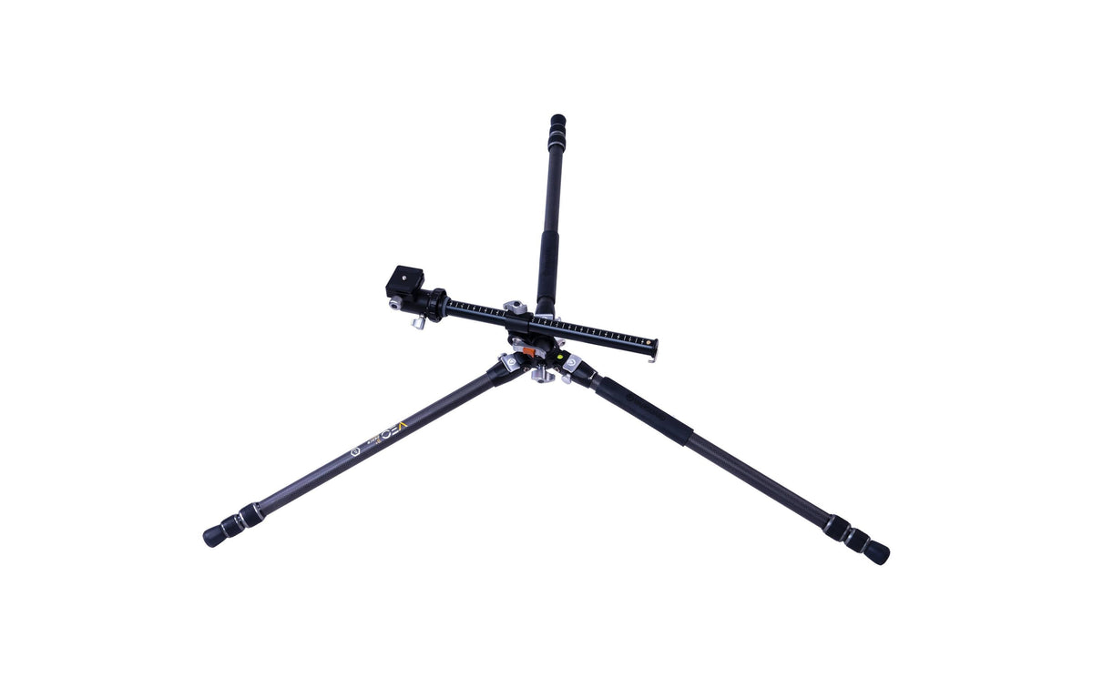 Vanguard VEO3+263CB Stativ – bis 146,5 cm, 15 kg, Kohlefaser, 3 Sektionen, 3/8" Gewinde