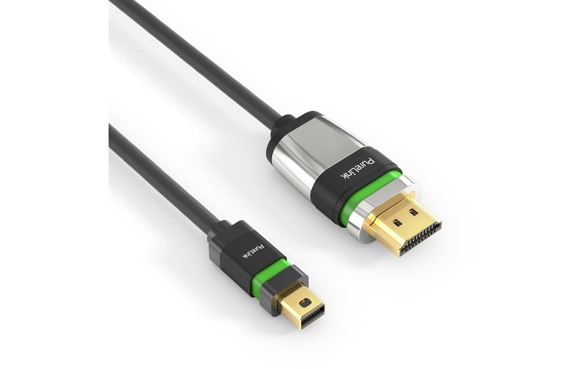 PureLink Mini DisplayPort auf HDMI Kabel HDMI 2.0 4K 60 Hz – 1,5 m – verriegelbar