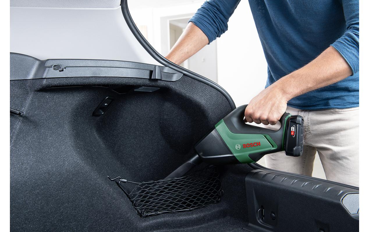 Bosch Stabstaubsauger UniversalVac 18 – 2-in-1, 2500 mAh, 0,5 l, Akkubetrieb