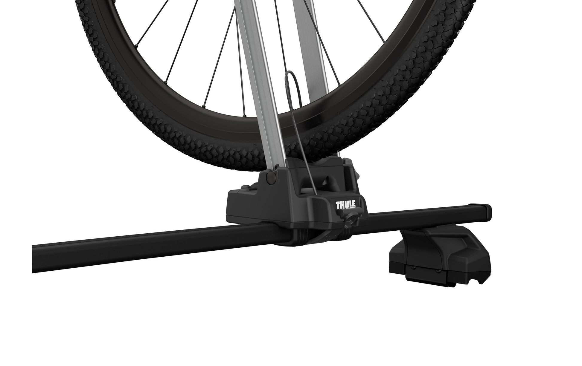 Thule Dach-Fahrradträger – abschliessbar – für WingBar Evo/ProBar Evo/SquareBar Evo – 150×550×150 mm