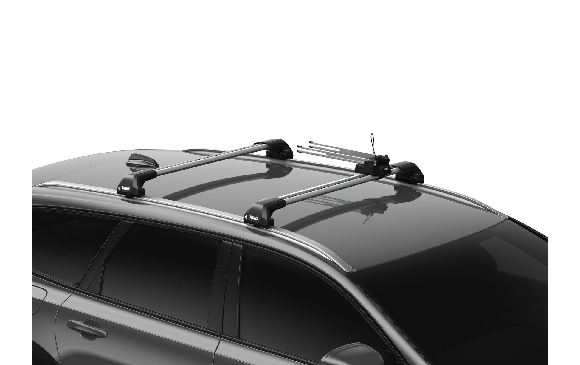 Thule Dach-Fahrradträger – abschliessbar – für WingBar Evo/ProBar Evo/SquareBar Evo – 150×550×150 mm