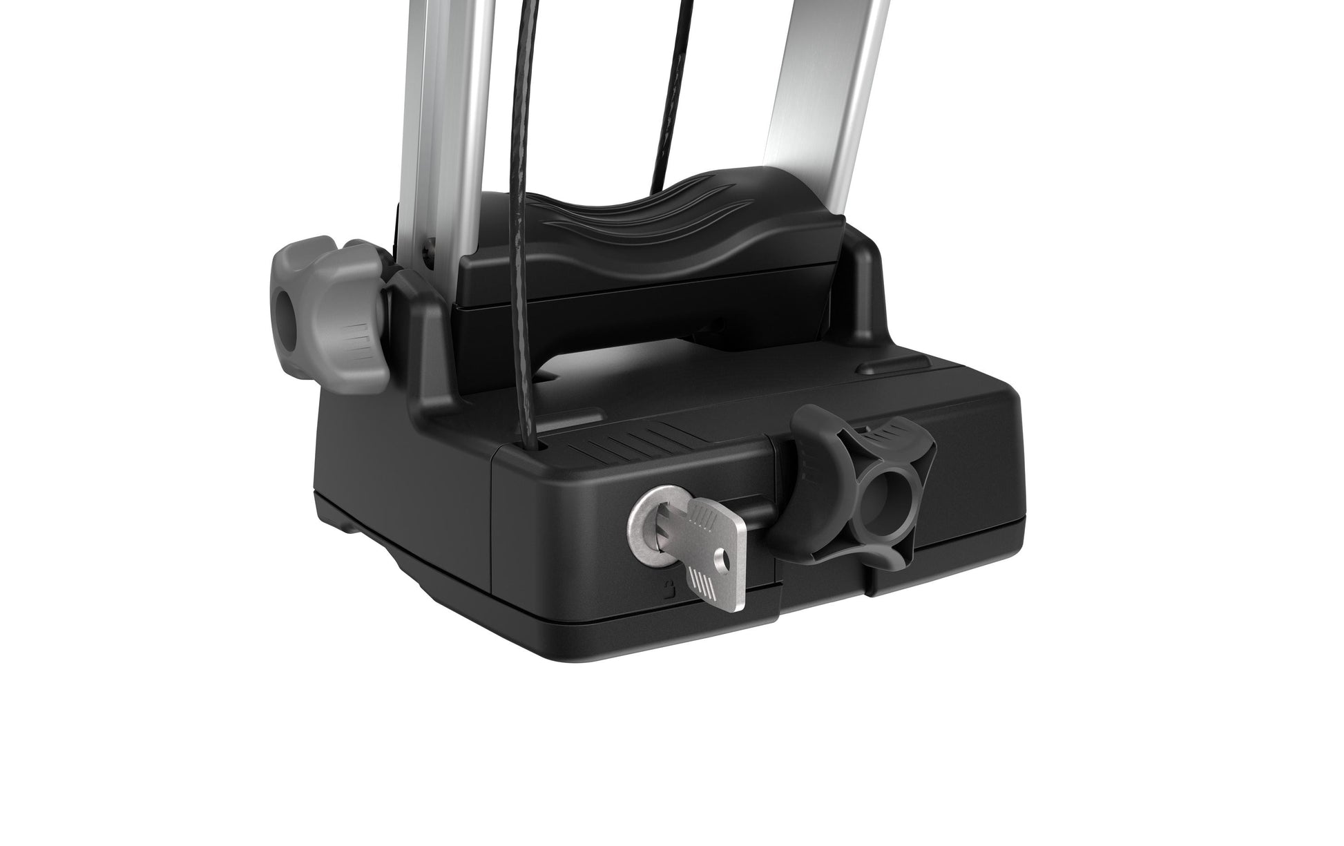 Thule Dach-Fahrradträger – abschliessbar – für WingBar Evo/ProBar Evo/SquareBar Evo – 150×550×150 mm