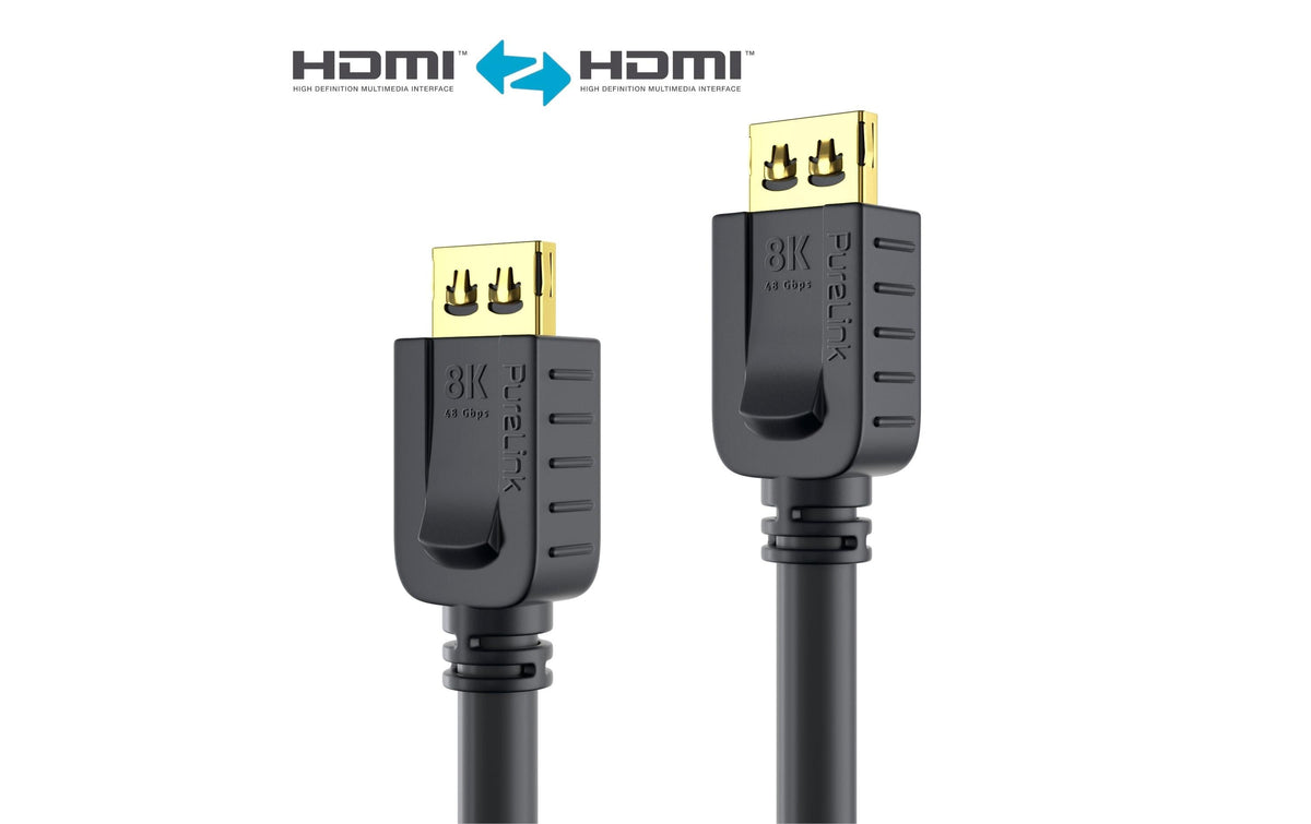 PureLink HDMI Kabel HDMI 2.1 8K 60 Hz – 3 m – ARC, Ethernet