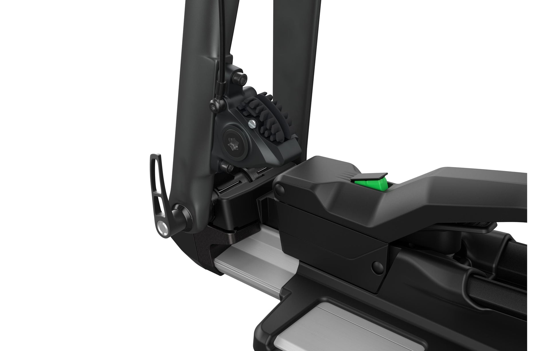 Thule TopRide Dach-Fahrradträger – abschliessbar, 140 cm, bis 18 kg – für WingBar/ProBar Evo/SlideBar und andere