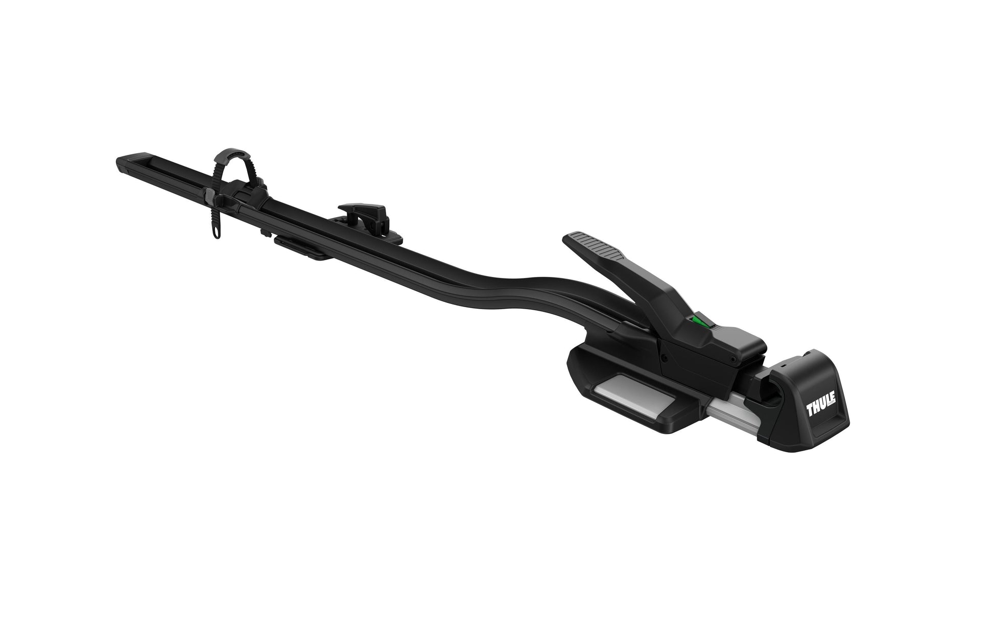 Thule TopRide Dach-Fahrradträger – abschliessbar, 140 cm, bis 18 kg – für WingBar/ProBar Evo/SlideBar und andere