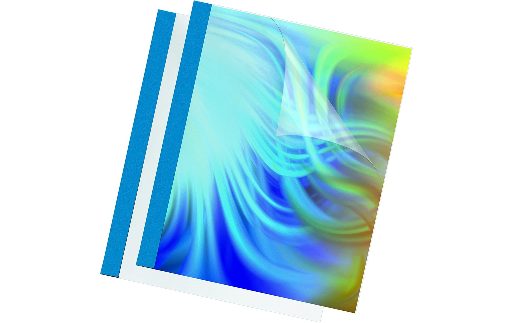 Fellowes Umschlag A4 – Blau, Transparent, PVC – 100 Stk.