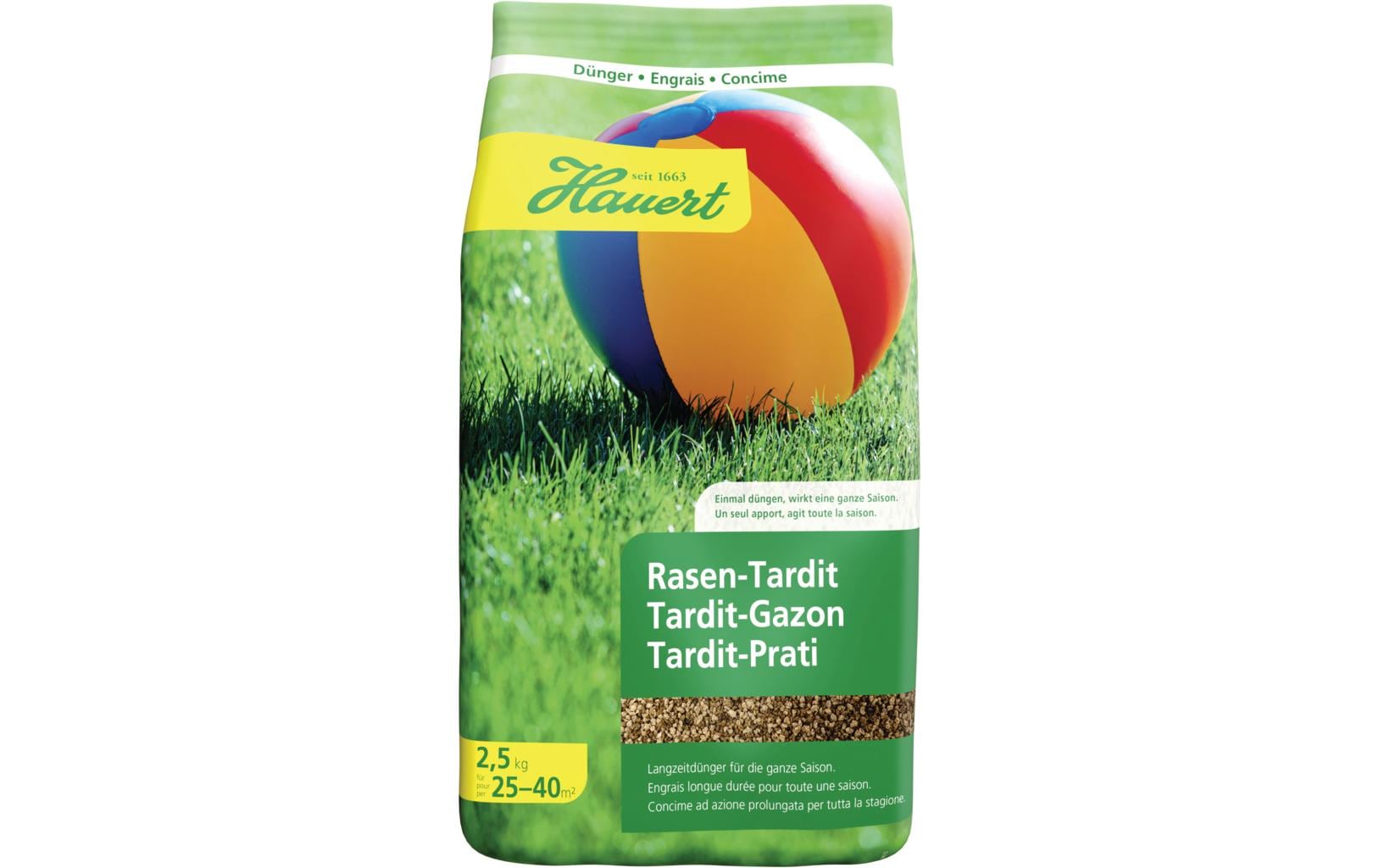 Hauert Mehrnährstoffdünger, Granulat, 2,5 kg – 1 Tasche