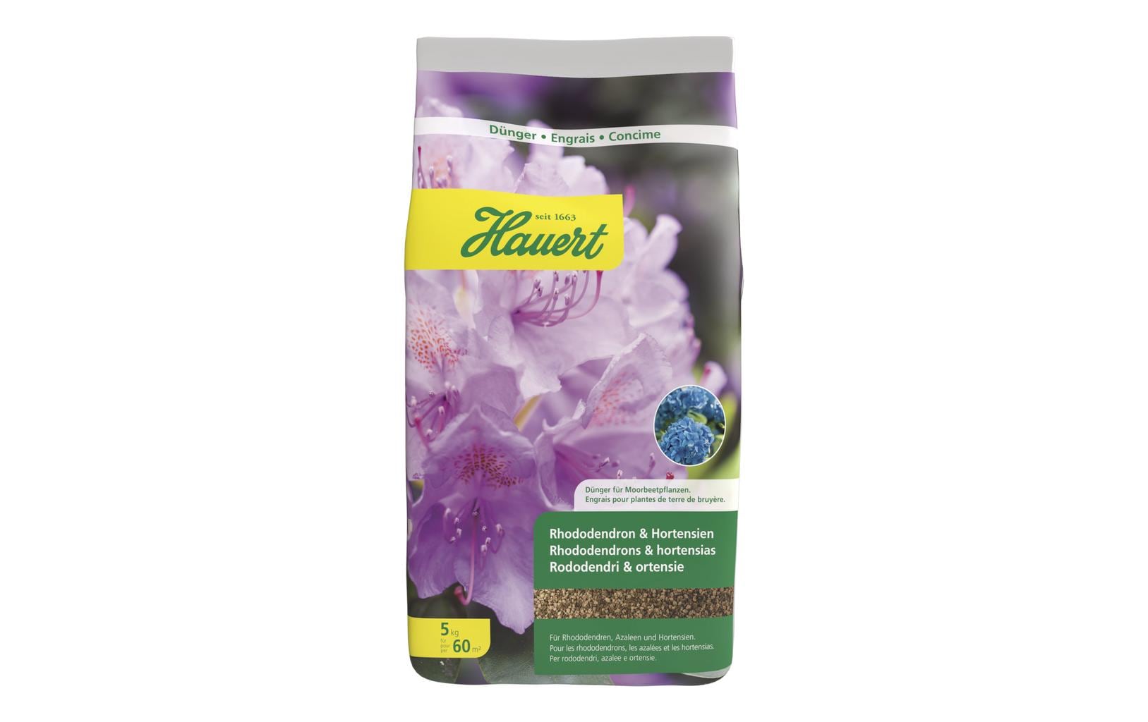 Hauert Mehrnährstoffdünger Granulat – für Rhododendron – 5 kg