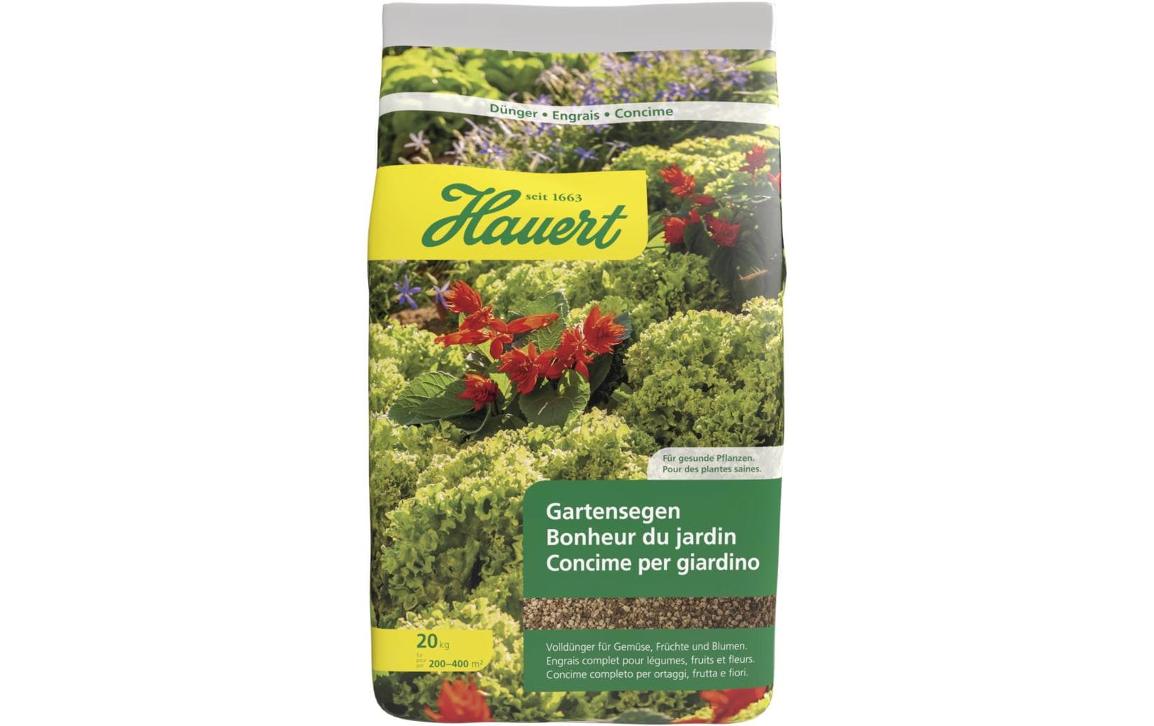 Hauert Mehrnährstoffdünger Granulat, 20 kg – 1 Tasche