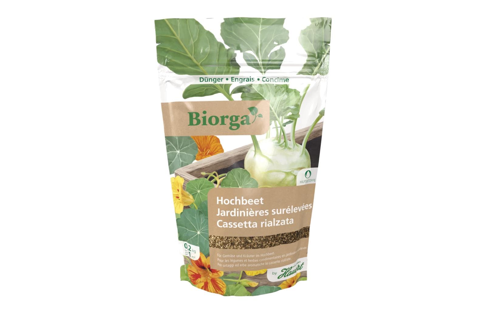 Hauert Mehrnährstoffdünger, BIORGA, 200 g, Granulat – 1 Stück