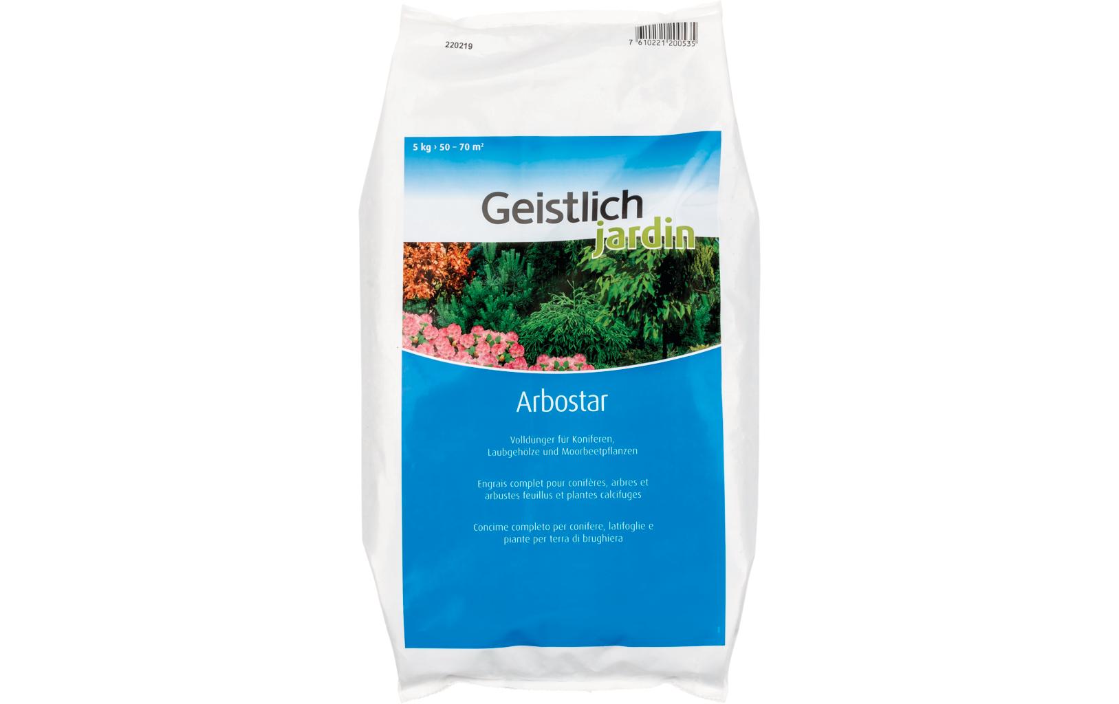 Hauert Mehrnährstoffdünger, 5 kg, Granulat – für Moorbeetpflanzen, Laubholz – 1 Stück