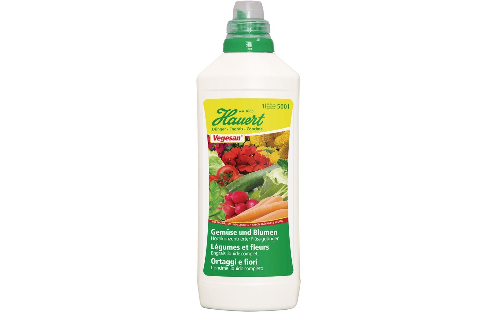 Hauert Mehrnährstoffdünger, Flüssig, Konzentrat, 1 l – 1 Flasche