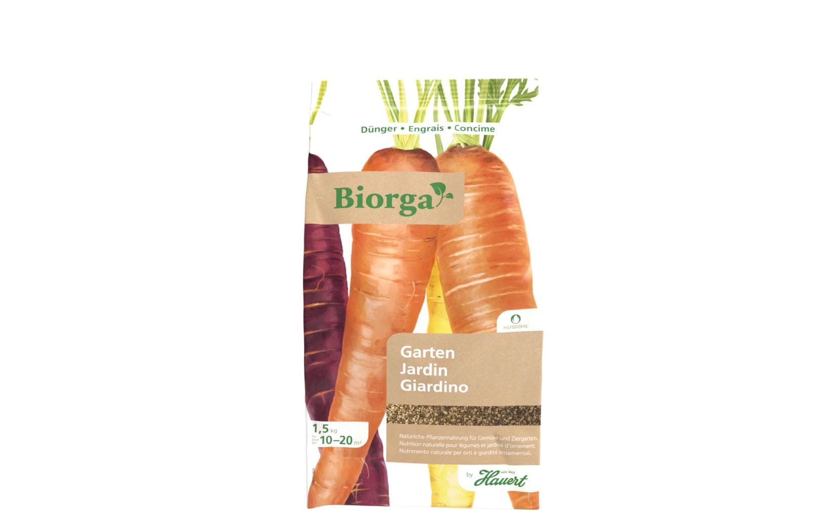 Hauert Mehrnährstoffdünger, Granulat, Bio, 1,5 kg – 1 Stück