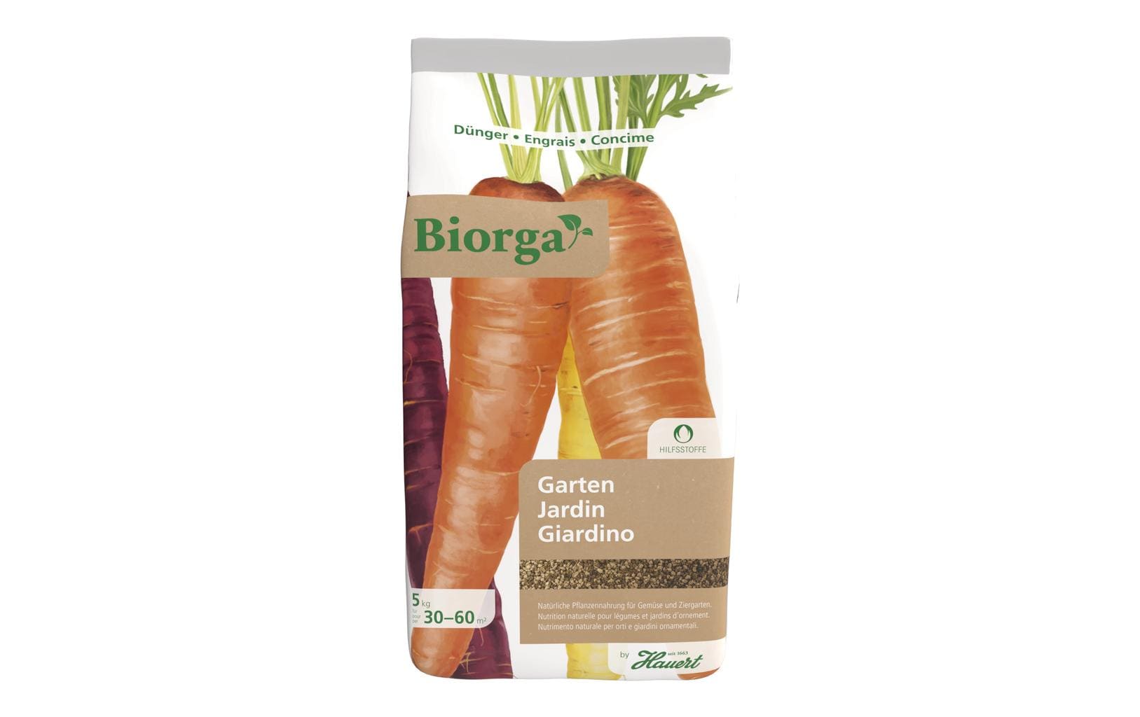 Hauert Mehrnährstoffdünger, 5 kg, Granulat, Bio – 1 Stück