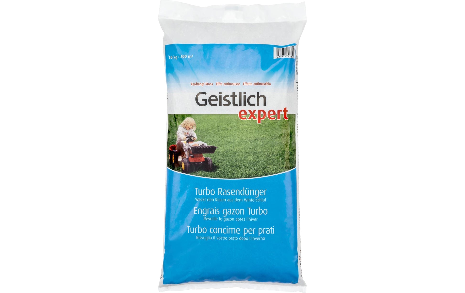 Hauert Mehrnährstoffdünger, Turbo, 10 kg, Granulat – für Rasen