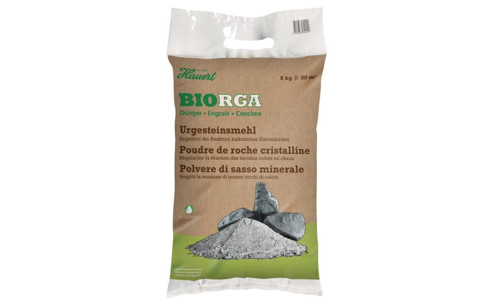 Hauert Urgesteinsmehl, Bio, Pulver, 8 kg