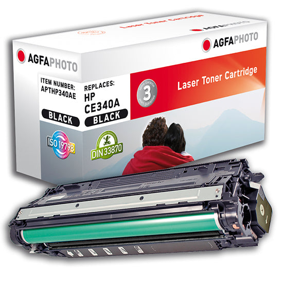 AgfaPhoto Toner CE340A – schwarz, 13500 Seiten – für HP