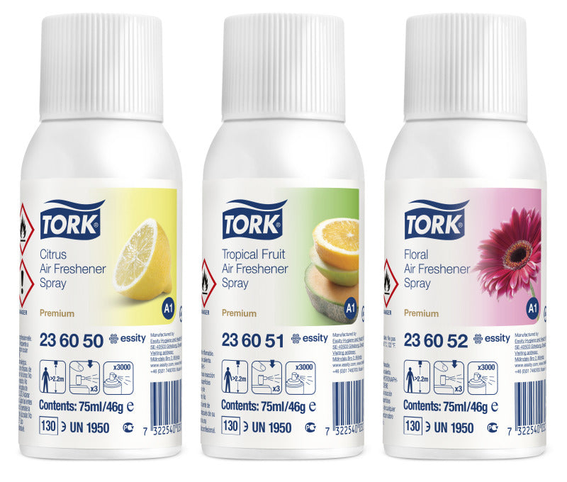 Tork Premium A1 – Raumspray, 12 × 75 ml