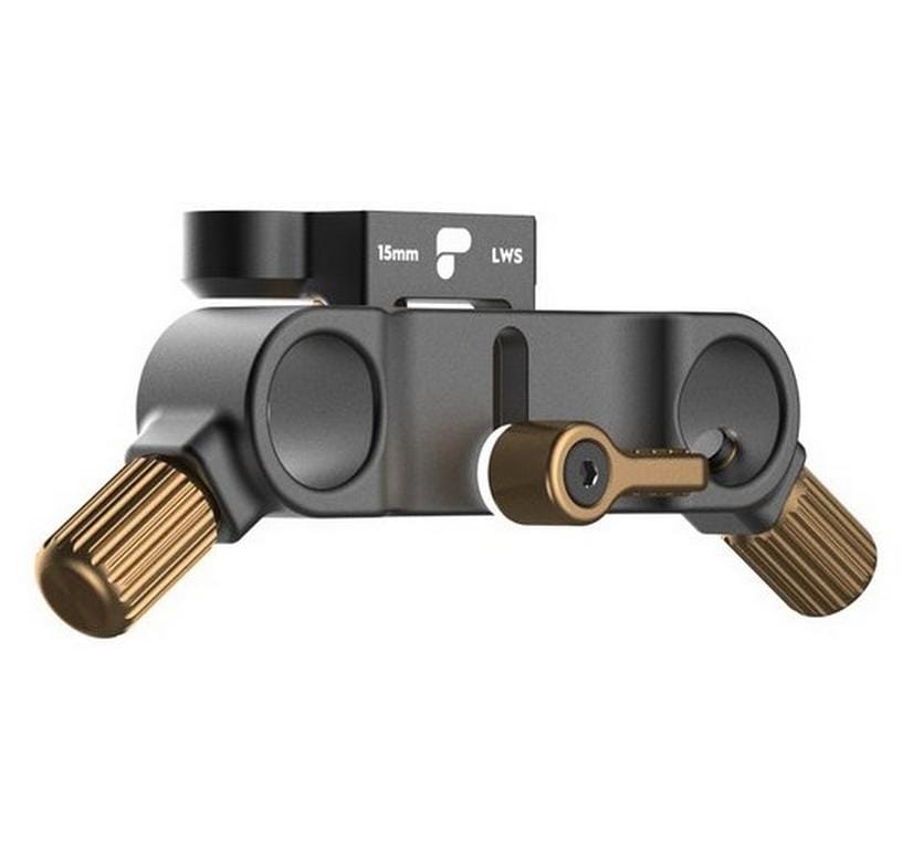 PolarPro Rail Mounts LWS 15 Kamerafilterhalter – Aluminium – für BaseCamp Matte Box – Schwarz