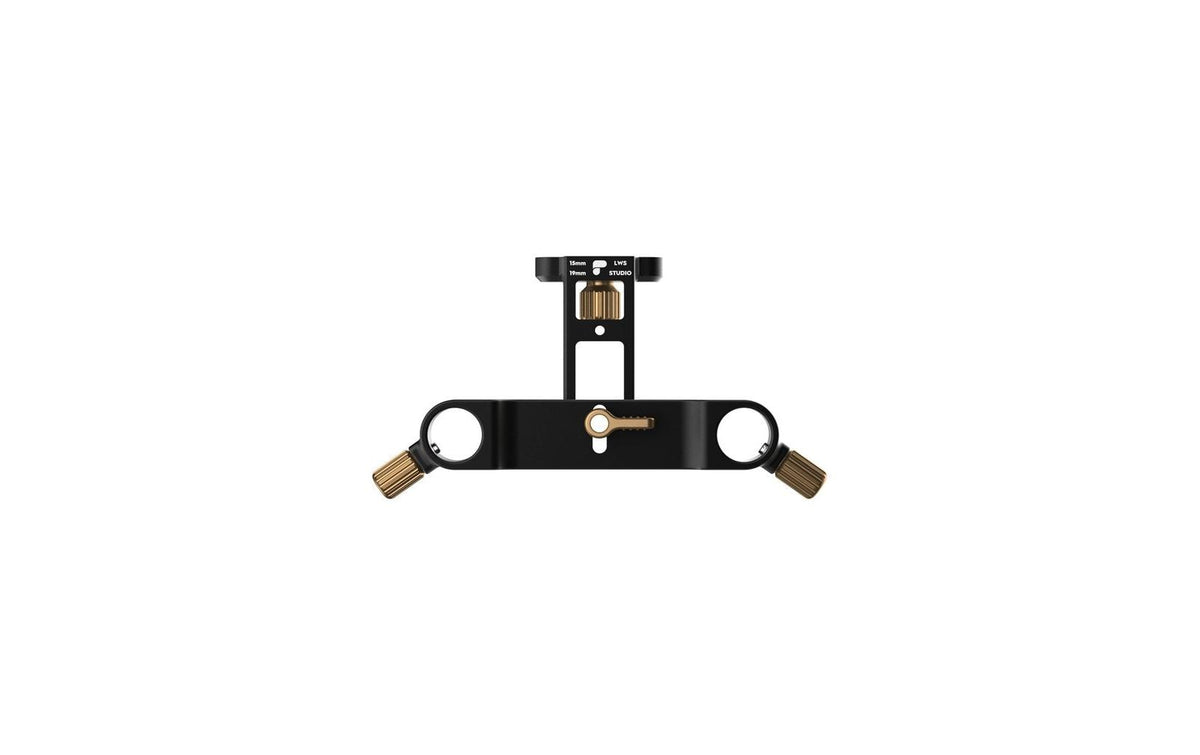PolarPro Rail Mounts Studio 19 Kamerafilterhalter – Aluminium – für BaseCamp Matte Box – Schwarz