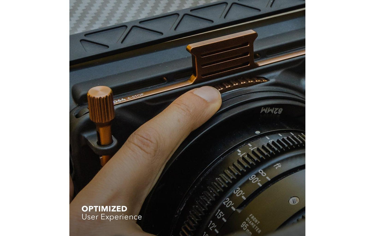 PolarPro Gewindeteller 95 mm Filterhalter-Adapterring – für Objektive 95 mm – Aluminium, Grau