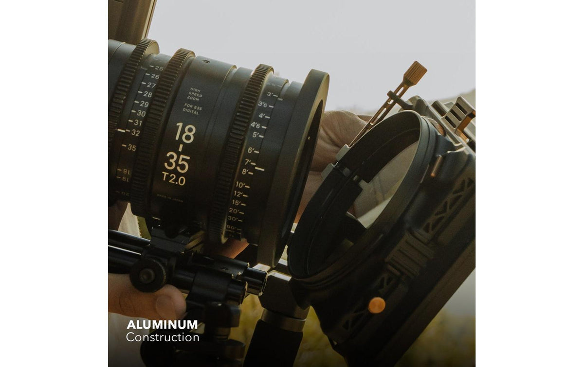 PolarPro Gewindeteller 95 mm Filterhalter-Adapterring – für Objektive 95 mm – Aluminium, Grau