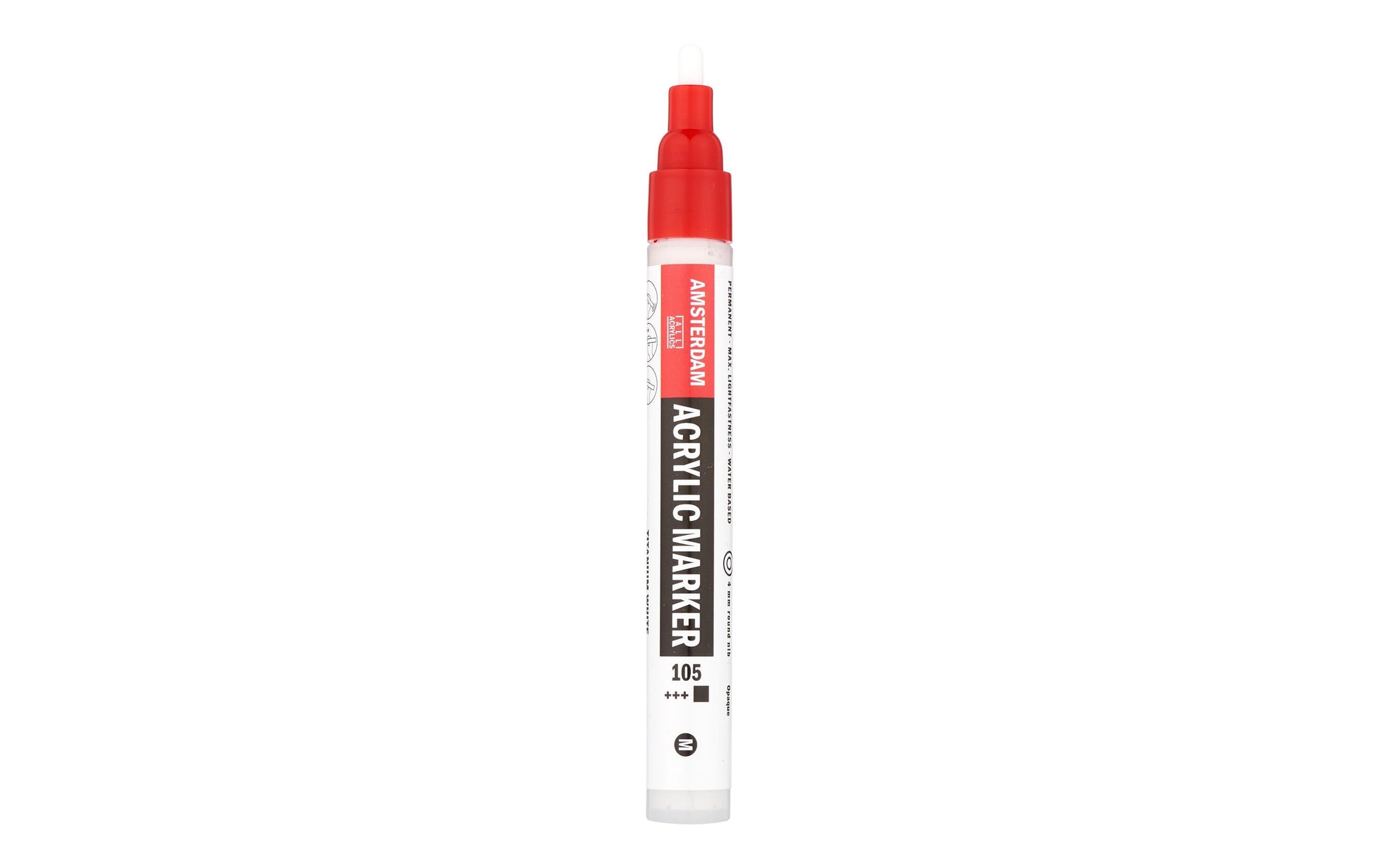 Royal Talens Amsterdam Acrylmarker – Titanweiss