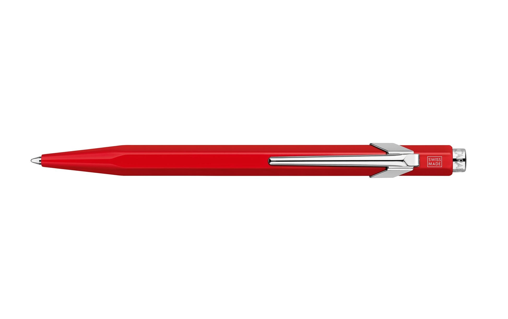 Caran d-Ache Caran d'Ache Kugelschreiber – Rot, Aluminium