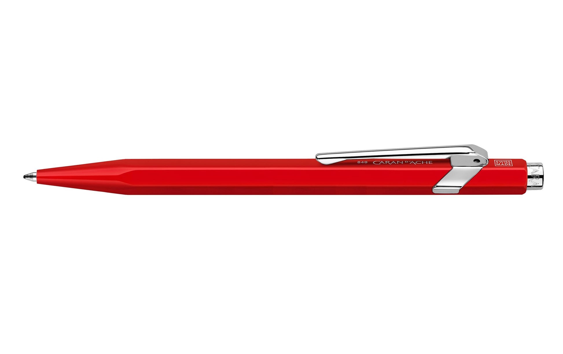 Caran d-Ache Caran d'Ache Kugelschreiber – Rot, Aluminium