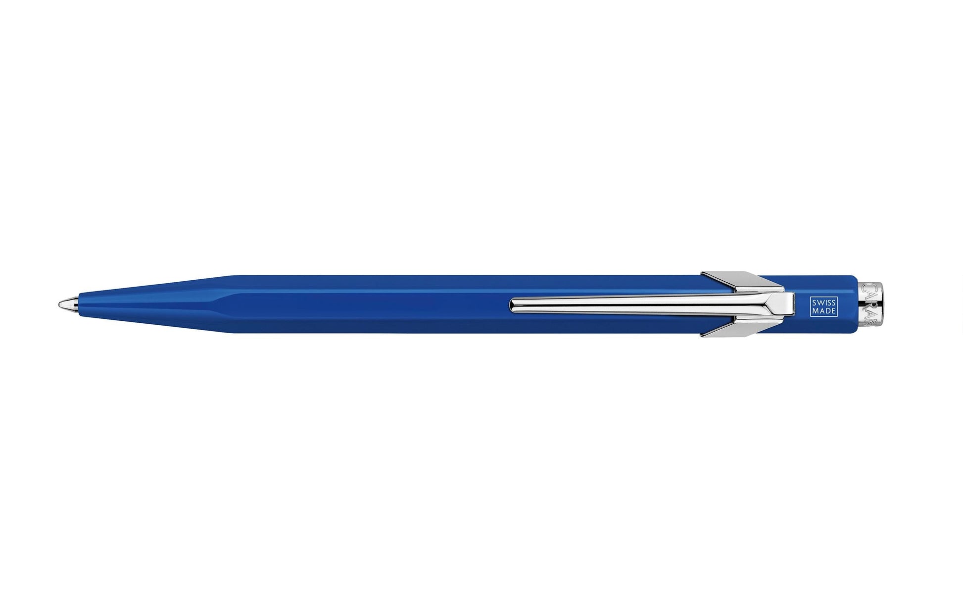 Caran d-Ache Caran d'Ache Kugelschreiber – Blau, Aluminium