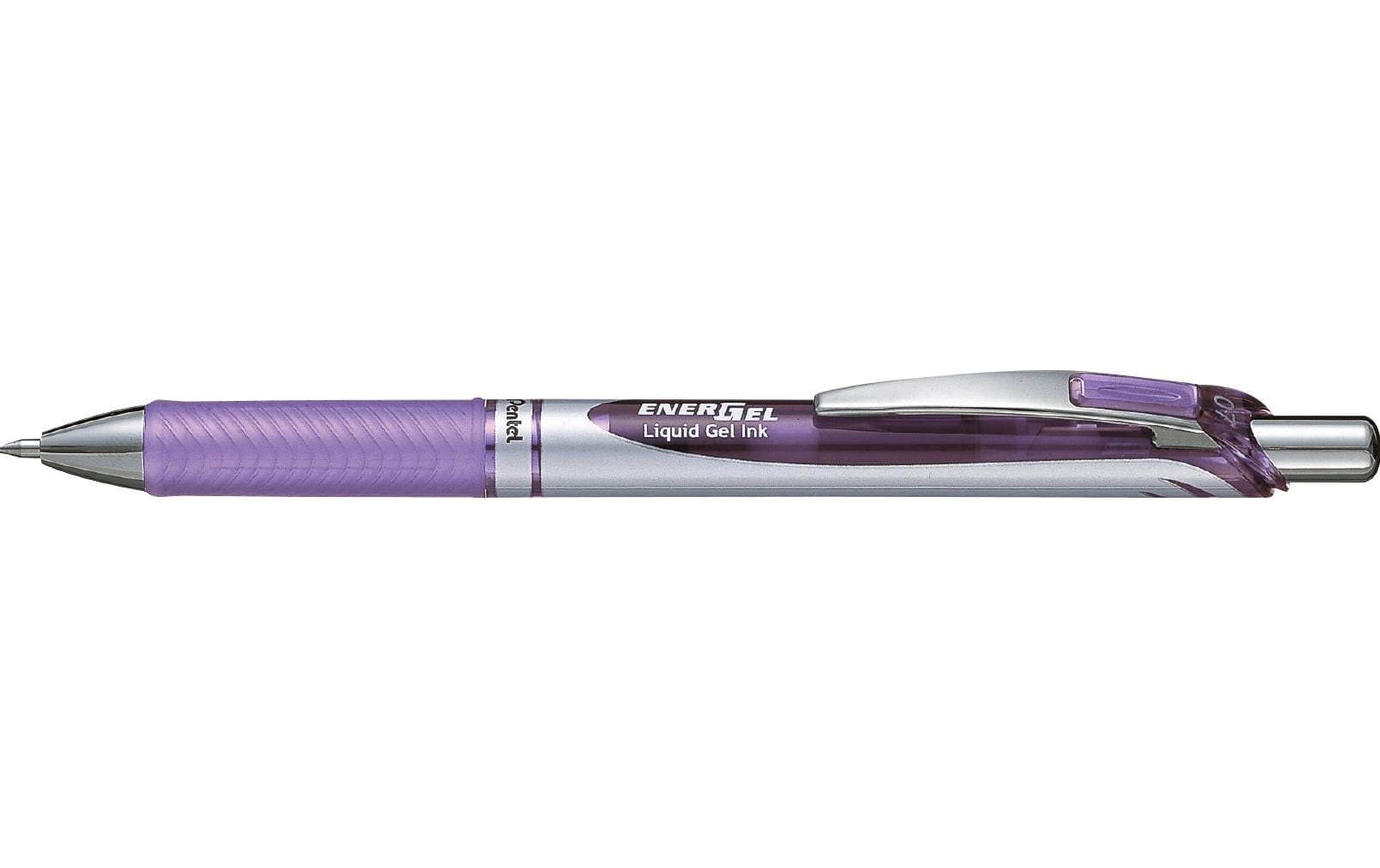 Pentel Gelschreiber – Lila, 0,7 mm, schnelltrocknend, Druck, nachfüllbar