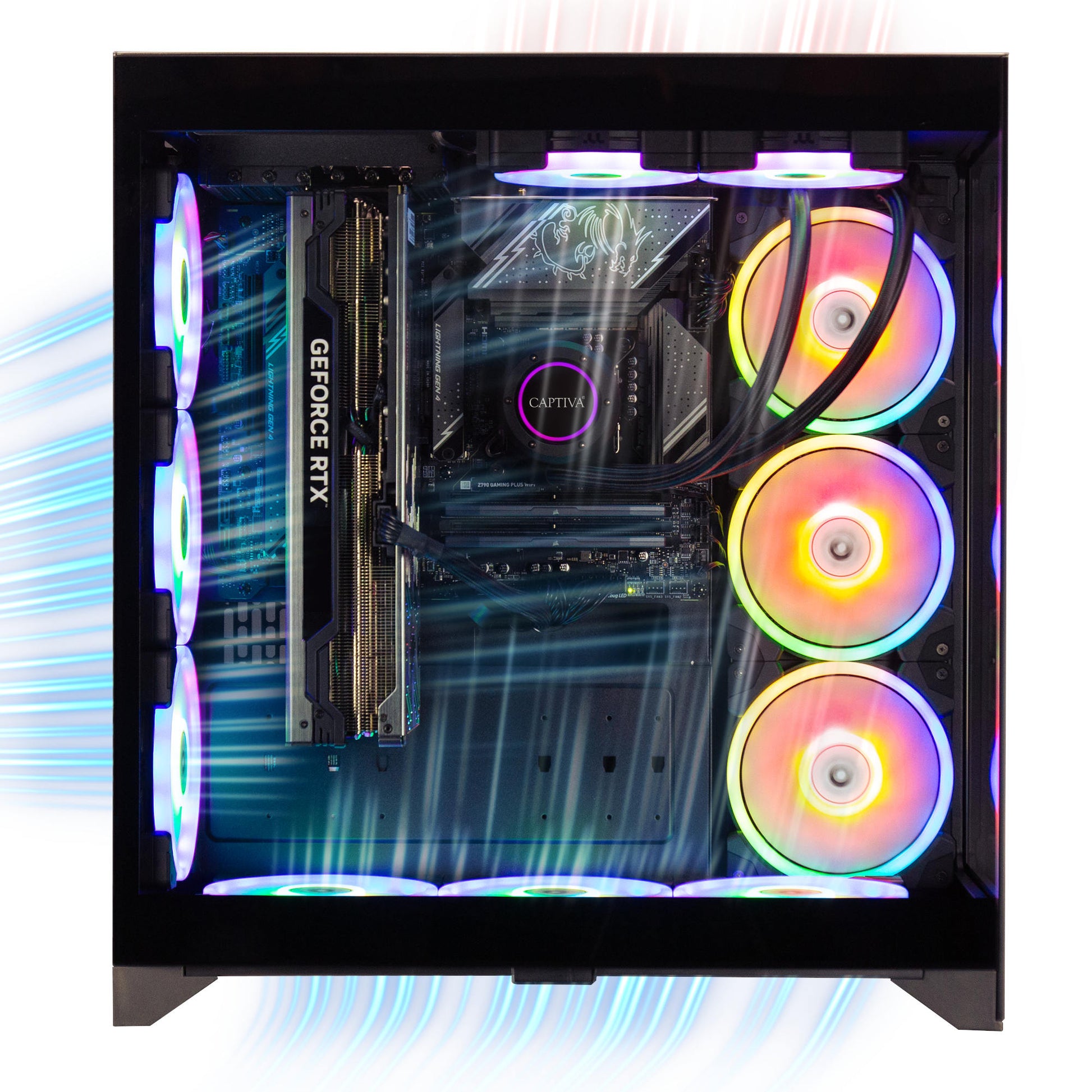 Captiva Ultimate Gaming R89-514 Tower – AMD Ryzen 7 9800X3D, 64 GB RAM, 2 TB SSD, Windows 11 Home