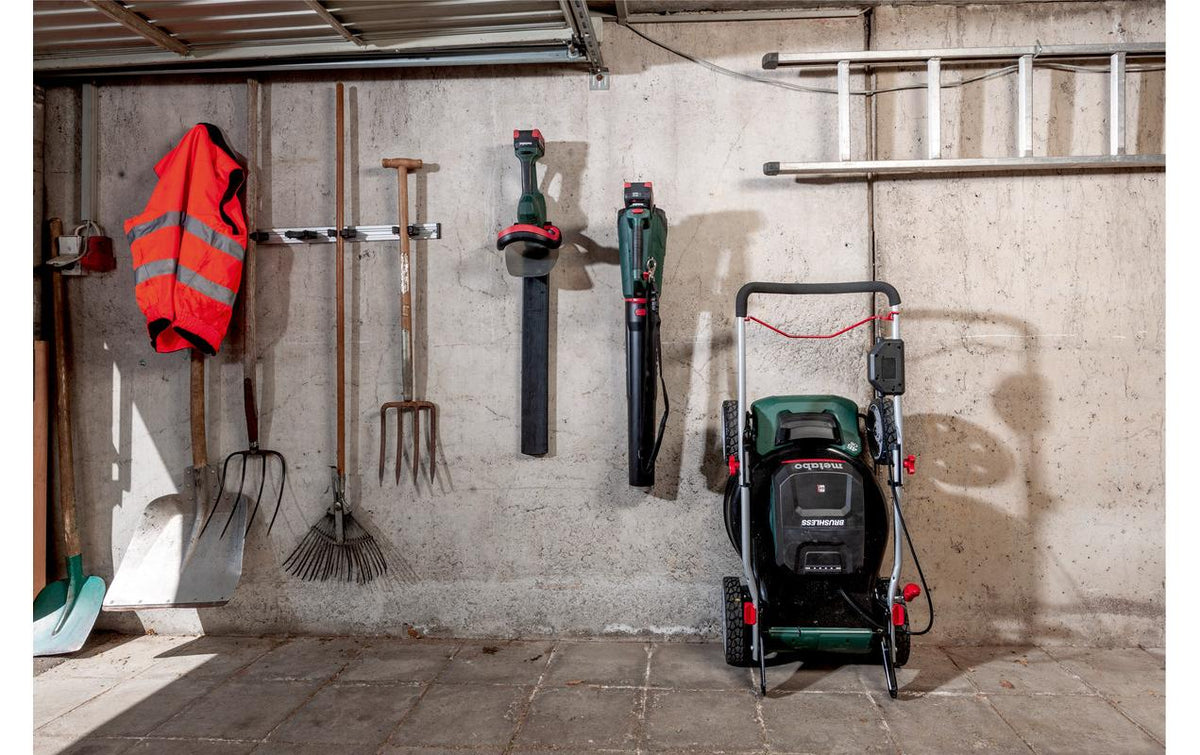 Metabo RM 36-18 LTX BL 46 Akkurasenmäher, bürstenlos – 18 V – 460 mm – 55 l – 2×5,2 Ah & Ladegerät – CAS