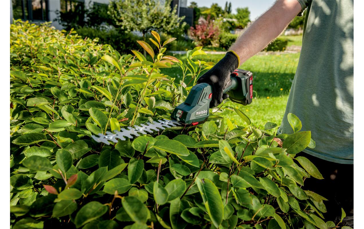 Metabo SGS 18 LTX Q Akku-Strauchschere – 18 V – Schnittbreite 115 mm – Solo