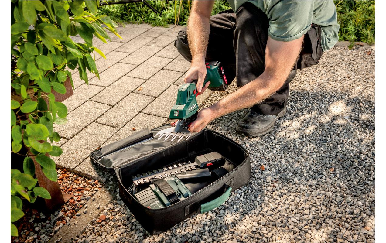 Metabo SGS 18 LTX Q Akku-Strauchschere – 18 V – Schnittbreite 115 mm – Solo
