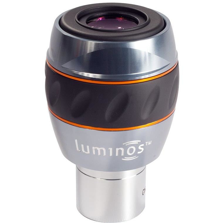 Celestron Luminos 10 mm Okular 82° 1,25" – FMC, 12 mm Augenabstand, 17 mm Feldstopp