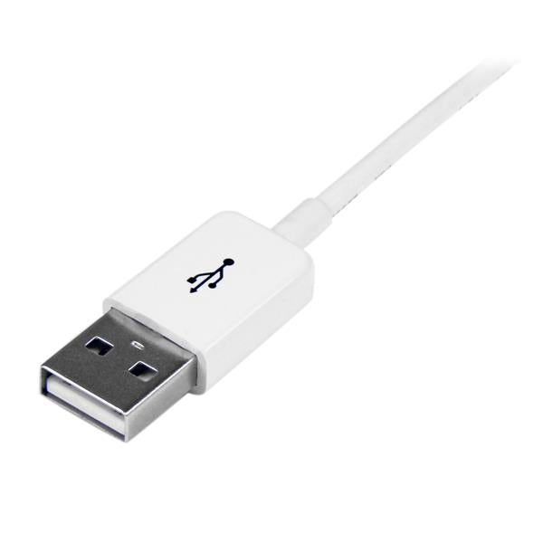 StarTech.com USB-A Verlängerungskabel (Stecker auf Buchse) – USB 2.0 (480 Mbit/s) – 1 m – PVC-Mantel – Weiss