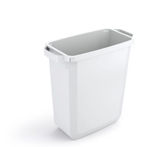 Durable Recyclingbox / Behälter / Eimer Durabin 60 – 60 l – rechteckig – weiss – mit Deckel