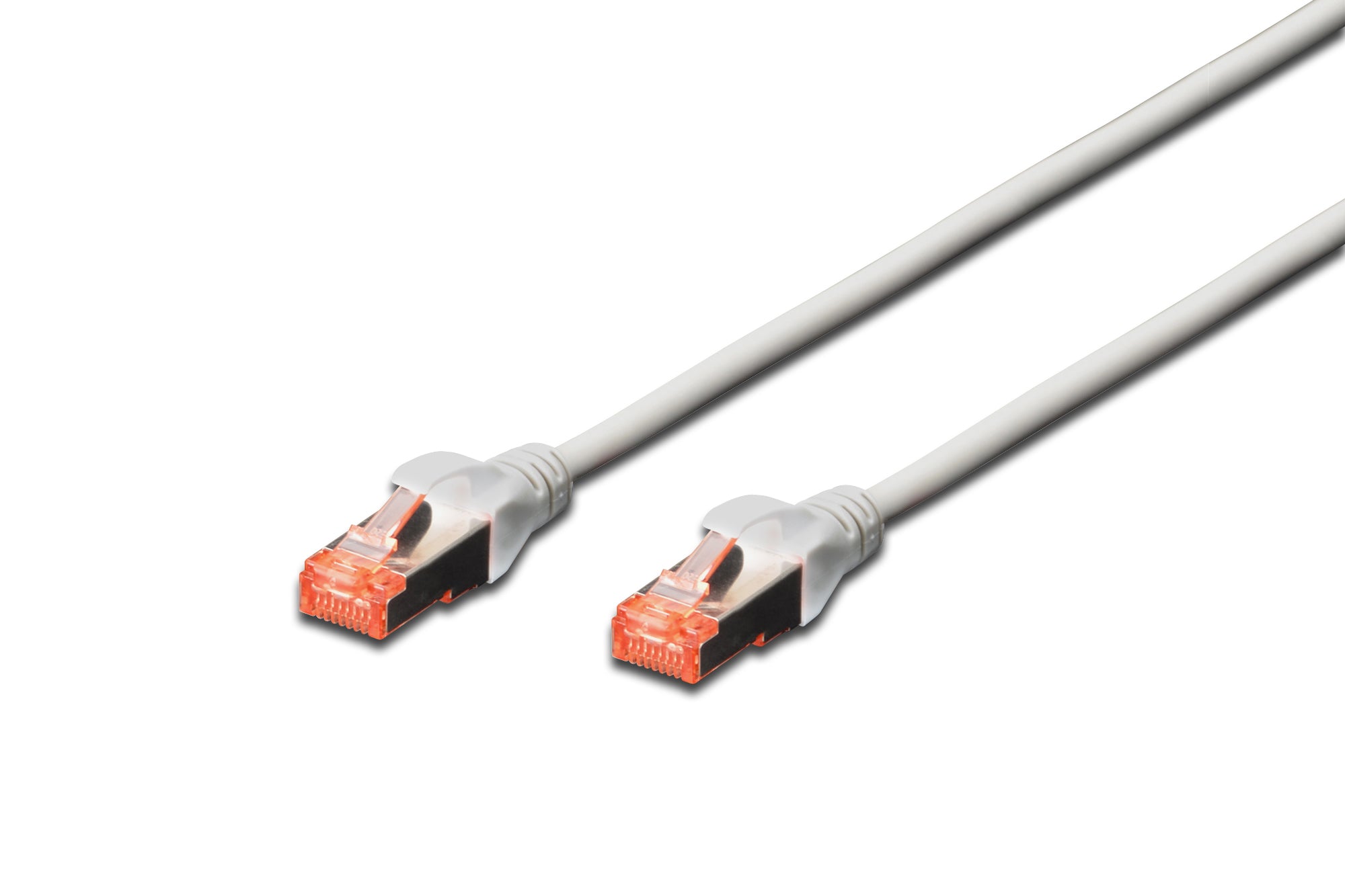 Digitus Patchkabel – 5 m, RJ45–RJ45, Grau, geschirmt, Outdoor, Cat6 – 1 Stk.