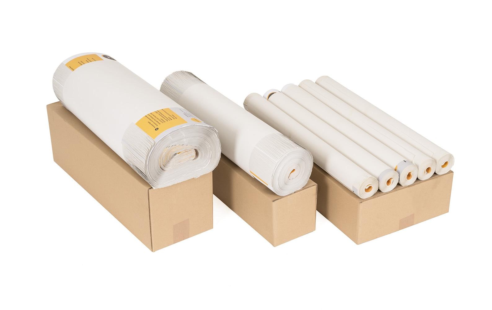 Bi-Office Flipchartblock kariert 25 mm – 98 × 65 cm, 5er Pack, 70 g/m²