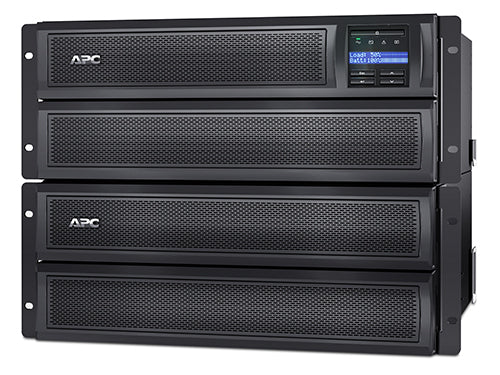 APC Smart-UPS X USV 3 kVA/2700 W Line-Interaktiv – Rack/Tower 4U – 11 AC-Ausgänge, Eingang NEMA L6-20P