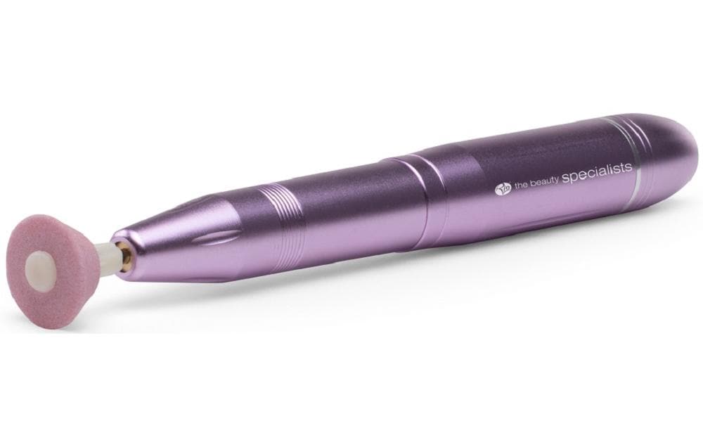 Rio Elektrischer Nagelpolierer – USB-betrieben, 20000 U/min – 11 Aufsätze – Violett – Aluminium
