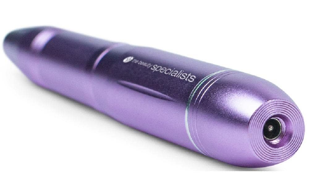 Rio Elektrischer Nagelpolierer – USB-betrieben, 20000 U/min – 11 Aufsätze – Violett – Aluminium