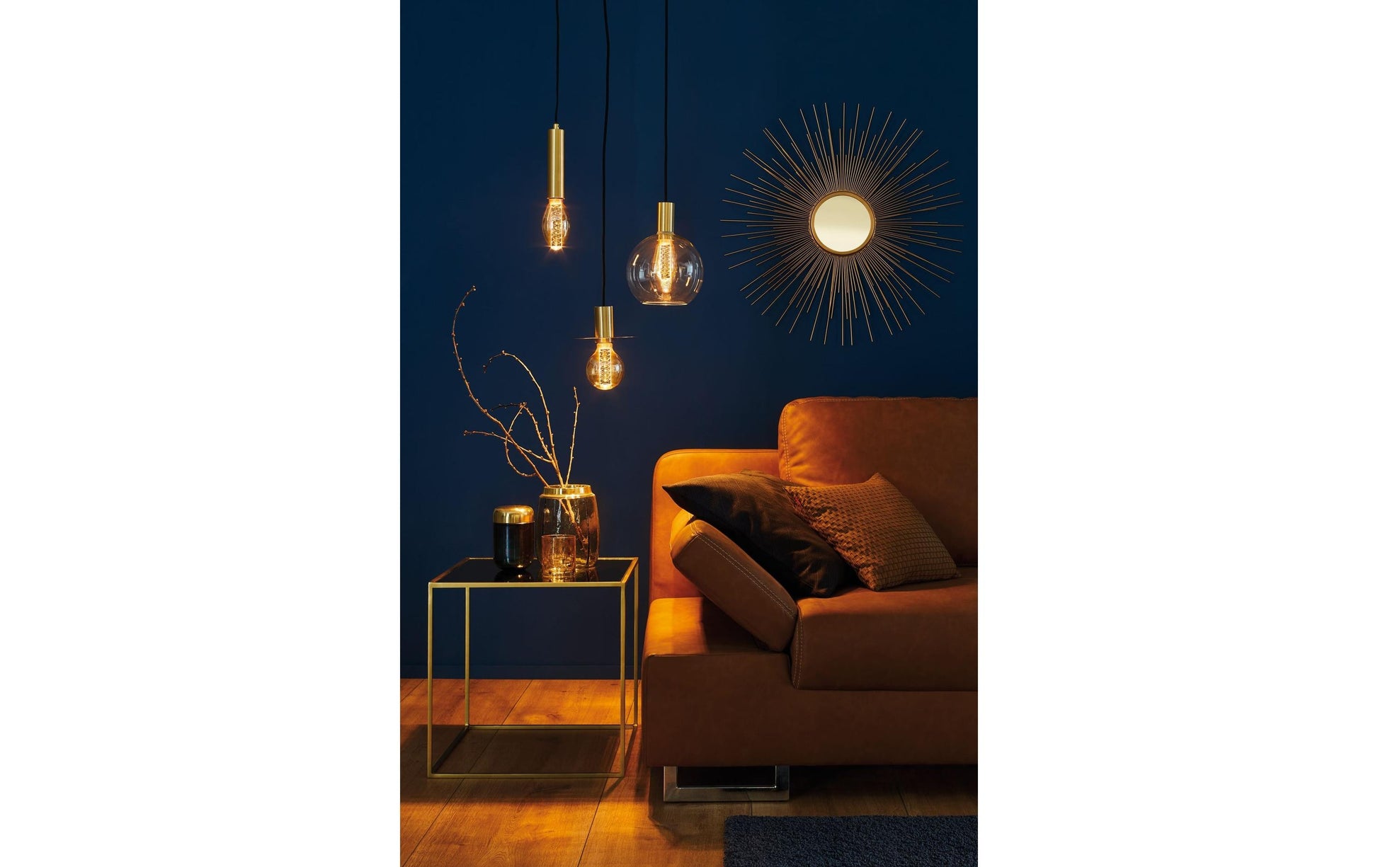 Paulmann Leuchtmittel E27 Kerze – Warmweiss 1800 K, 200 lm, 4 W – 1 Stk., Gold