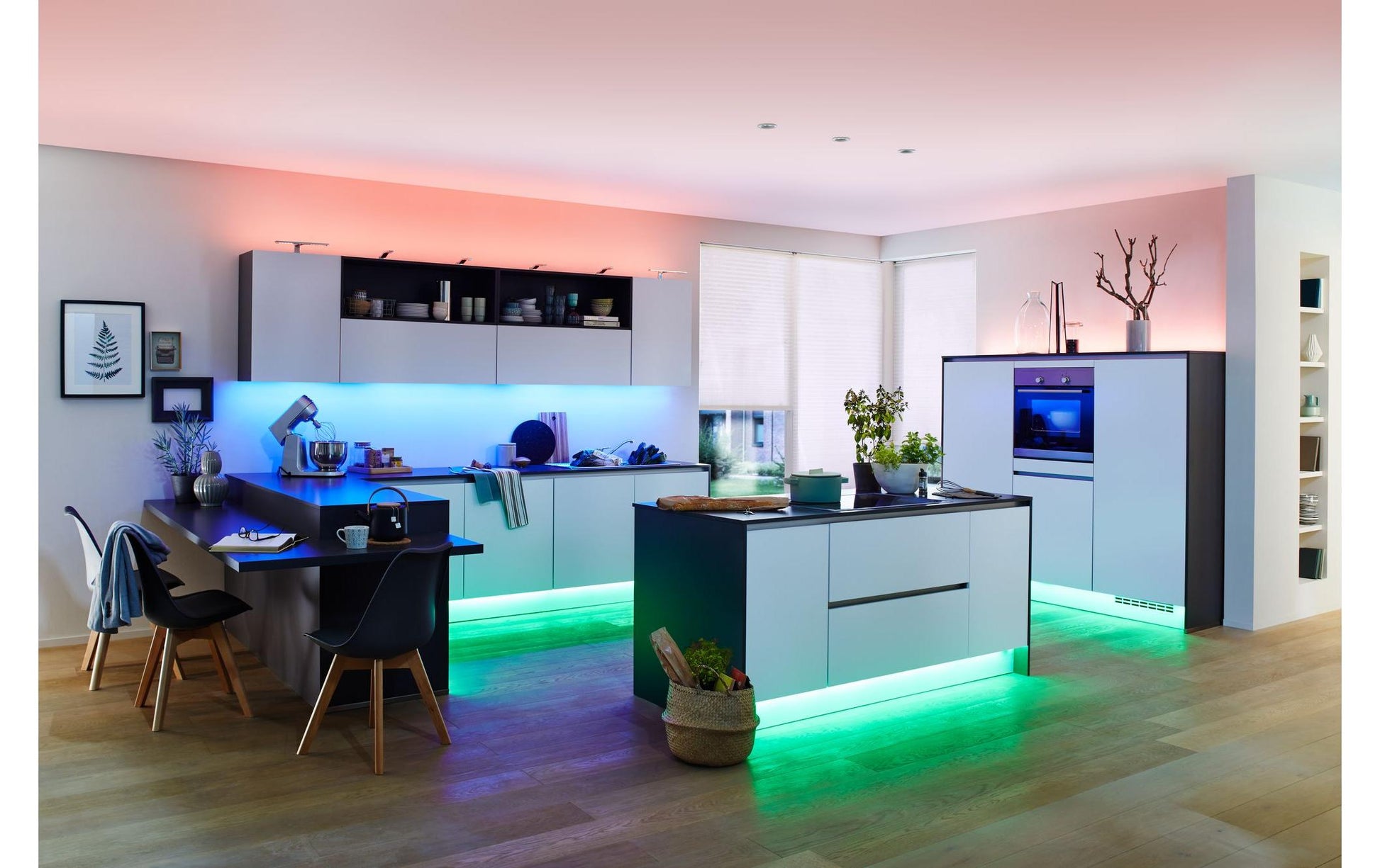 Paulmann LED-Streifen Aussen – Netzbetrieb – Zigbee, Alexa, Google – inkl. Netzteil – Silber – Kunststoff