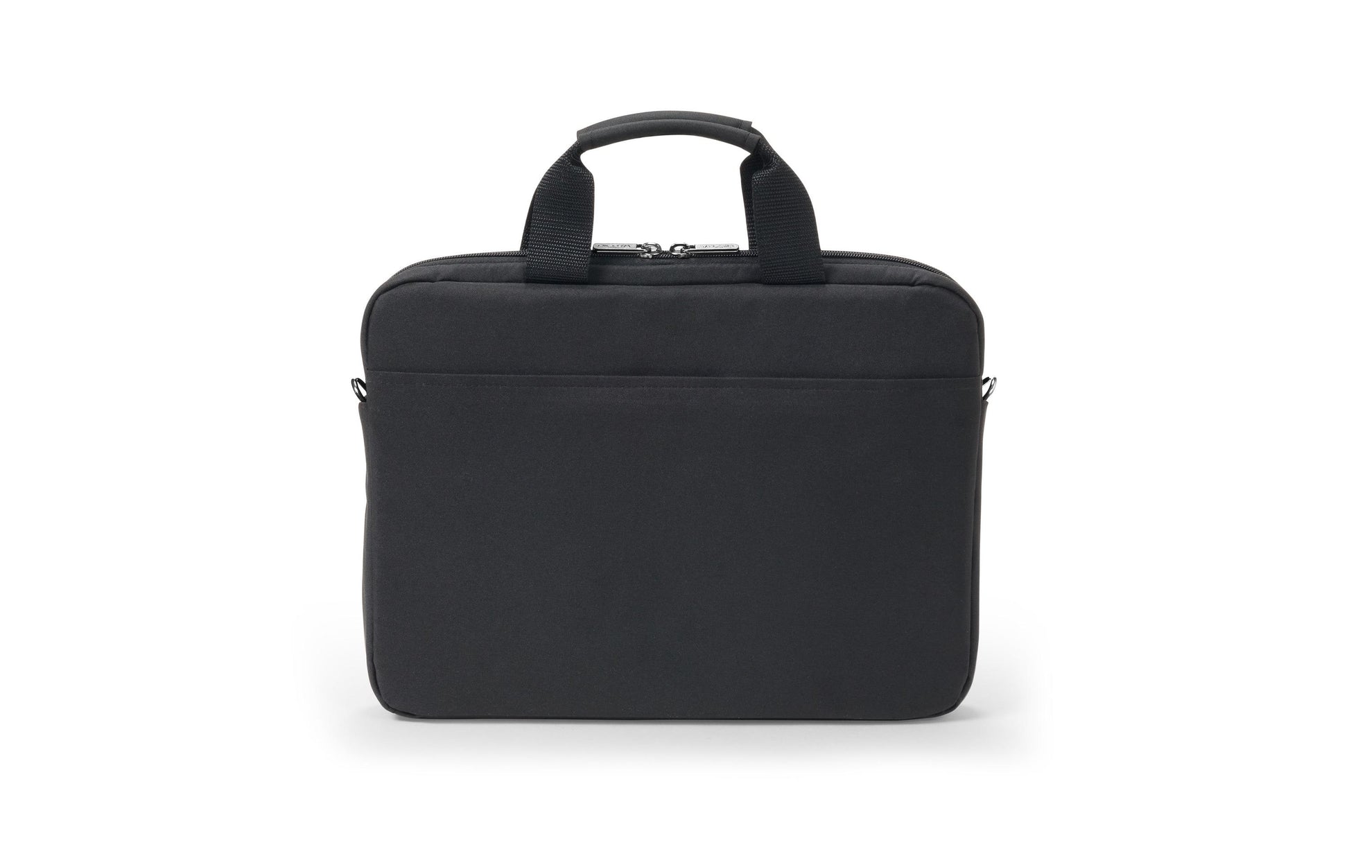 DICOTA Notebook-Tasche bis 14,1" – abnehmbarer Schultergurt, aus recyceltem PET – Schwarz