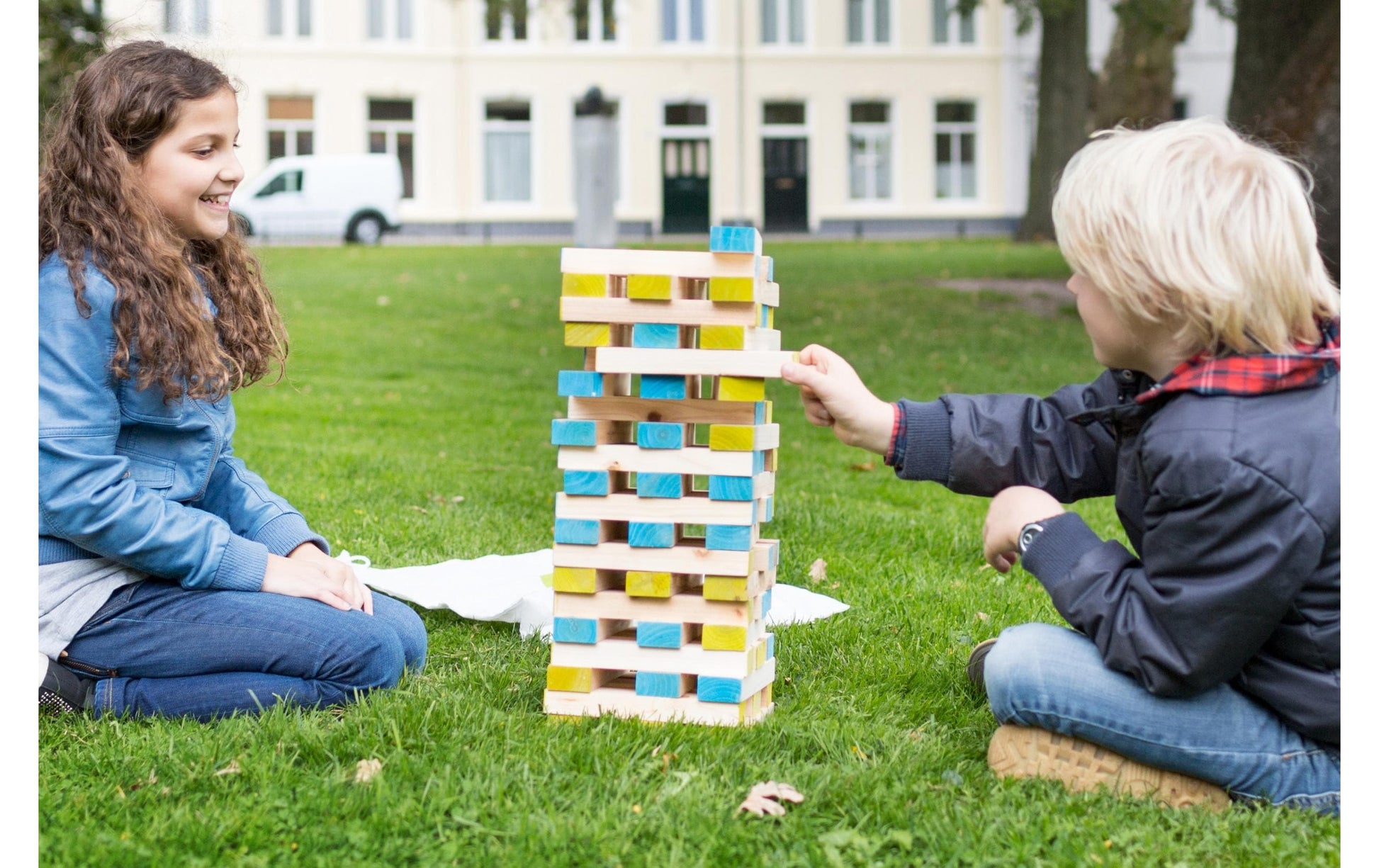 BS Toys Riesenturm – Geschicklichkeitsspiel, ab 4 Jahren