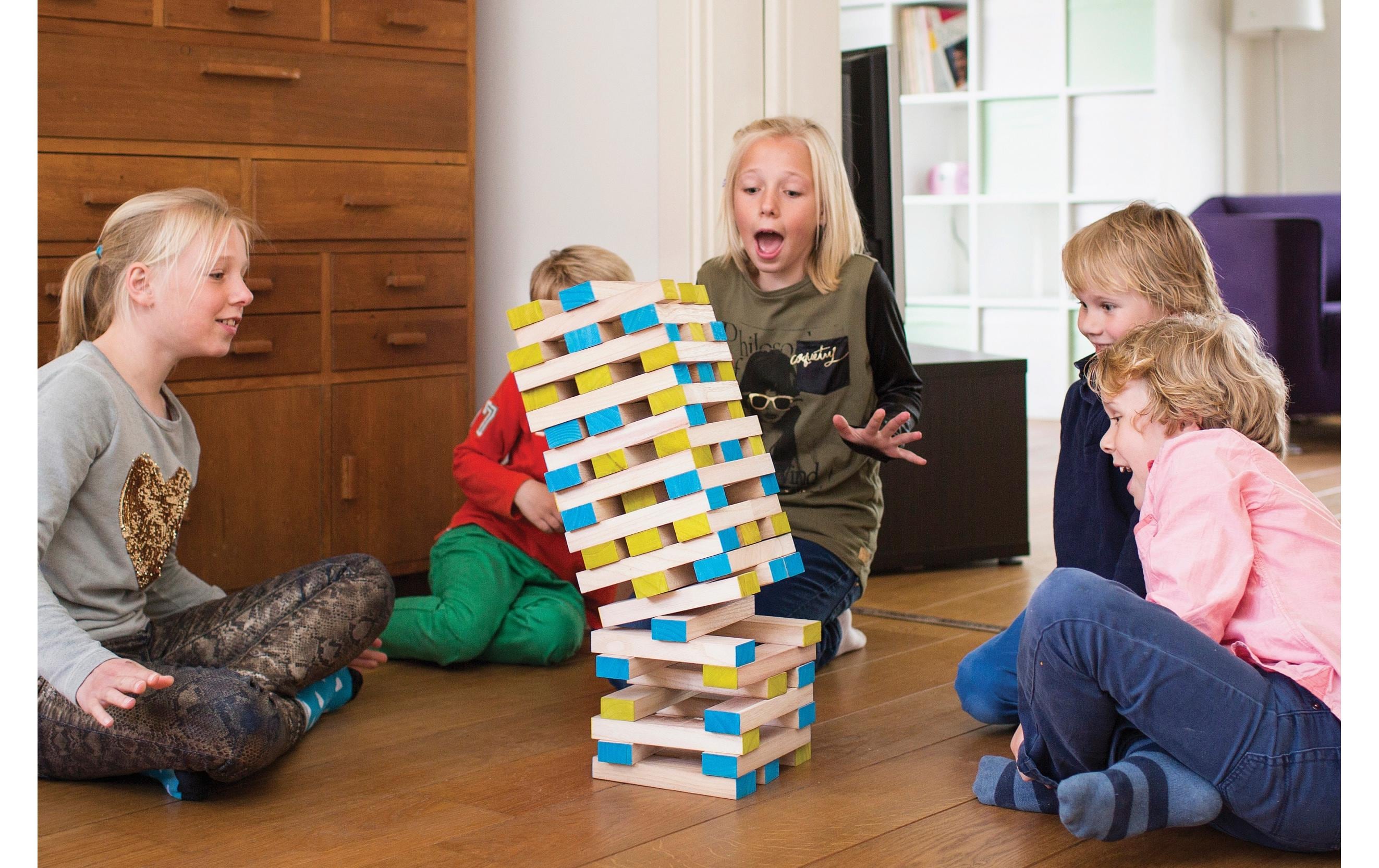 BS Toys Riesenturm – Geschicklichkeitsspiel, ab 4 Jahren