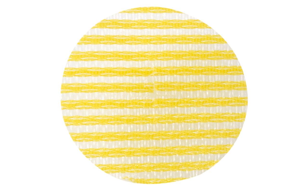 Diaqua Haarfänger – Ø3,2 cm, Kunststoff, Gelb, 6er-Set