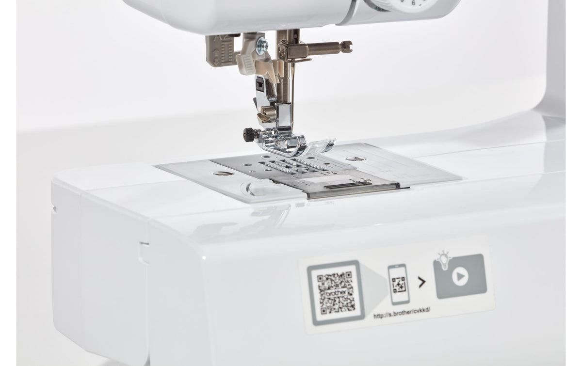 Brother Nähmaschine FS70WTX – Patchwork, Weiss, Violett (FS70WTXVM1)